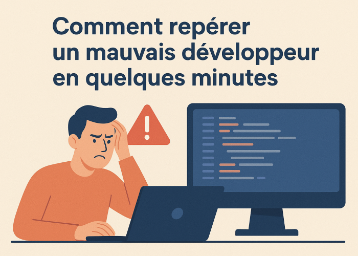 Comment repérer un mauvais développeur en quelques minutes