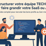 Structurer une équipe TECH pour votre SaaS ou App