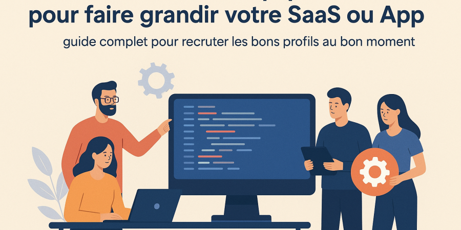 Structurer une équipe TECH pour votre SaaS ou App